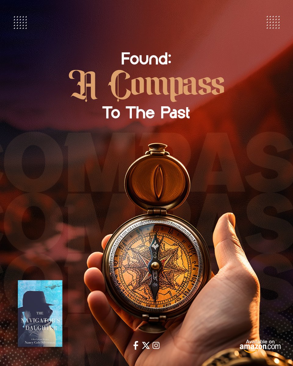 AuthorSilverman's tweet image. Kat wears a compass necklace—a gift from her father, symbolizing true north. It guides more than direction—it anchors her to her purpose and family legacy.
What’s your true north? Please find it.
a.co/d/0CKVeWX
#WWIIHeroes #UnsungHeroes #authorscommunity #booklover
