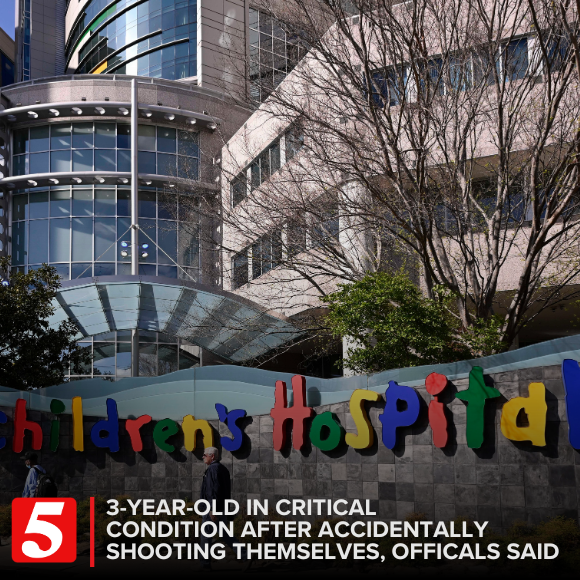 NC5's tweet image. A 3-year-old has sustained life-threatening injuries after they accidentally shot themselves in the head.

Investigators say the child was upstairs taking a nap when they accidentally shot themselves.

#child #shot #3yearold