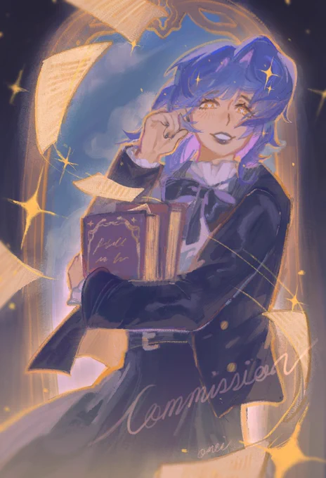 opened 2 slots for skeb illustrations like these! more info + requesting on vgen -->