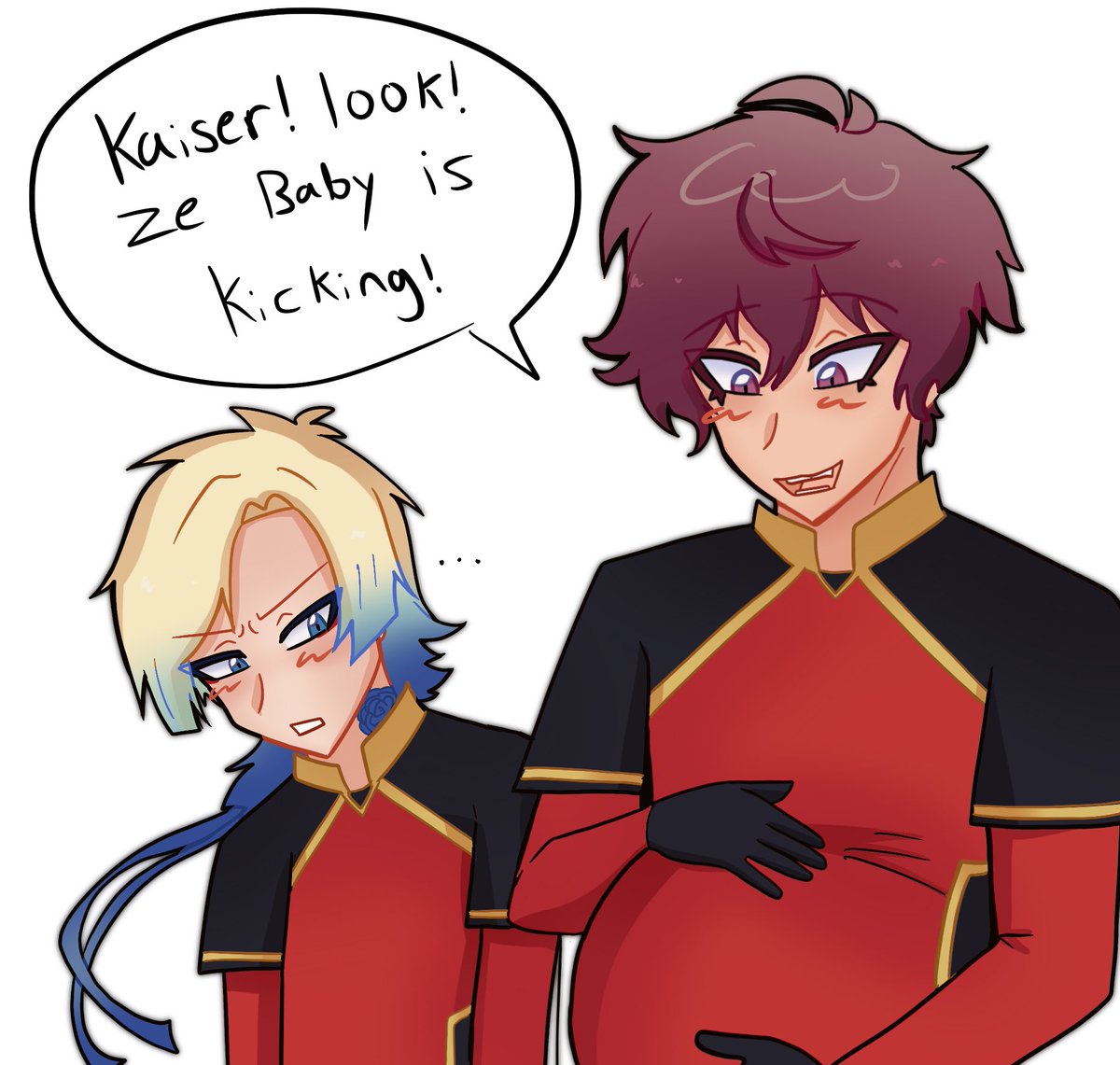 Ness mpreg as promised ness kaiser kainess