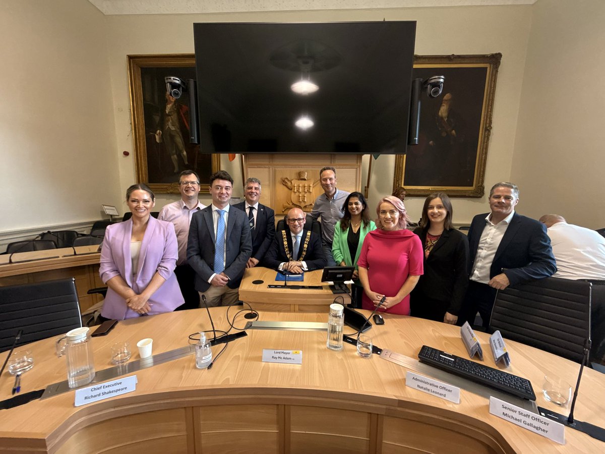 Cllr Supriya Singh (@supriyasinghfg) on Twitter photo Congratulations Cllr <a href="/RayMcAdam/">Cllr. Ray McAdam</a> on being elected as the 358th <a href="/LordMayorDublin/">Lord Mayor of Dublin</a> 💐👏
#FineGael #dublincitycouncil Congratulations Cllr <a href="/RayMcAdam/">Cllr. Ray McAdam</a> on being elected as the 358th <a href="/LordMayorDublin/">Lord Mayor of Dublin</a> 💐👏
#FineGael #dublincitycouncil