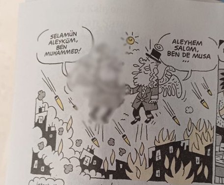 Zekâ yok, mizah yok, edep yok.
Bir kelime geliyor aklıma, o da bana yakışmaz.
Leman dergisi özür dile.