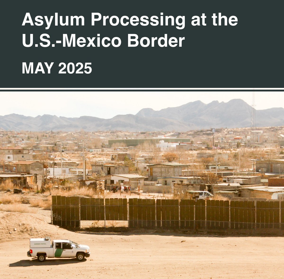 Caitlyn Yates (@yatescait) on Twitter photo The May 2025 <a href="/StraussCenter/">Strauss Center</a> Asylum Processing report with <a href="/Sleutert/">Stephanie Leutert</a> is out.
This is the 7th major enforcement and asylum policy change at the U.S. southern border since 2018 and the second phase where asylum processing has been almost exclusively closed at the border. The May 2025 <a href="/StraussCenter/">Strauss Center</a> Asylum Processing report with <a href="/Sleutert/">Stephanie Leutert</a> is out.
This is the 7th major enforcement and asylum policy change at the U.S. southern border since 2018 and the second phase where asylum processing has been almost exclusively closed at the border.