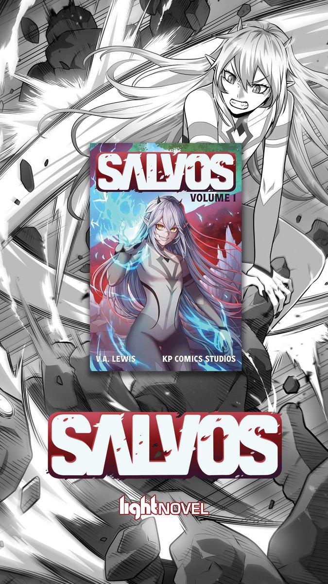 thevaultcomics's tweet photo. The life of an Infant Demon is a bloody grind to the top. Salvos will adapt, gain experience, and evolve to survive this hellish landscape with the help of her sole companion. Check out SALVOS Vol. 1 Light Novel from Vault Books. #LitRPG #LightNovel #VaultBooks https://t.co/Ke3wEl5Z6t