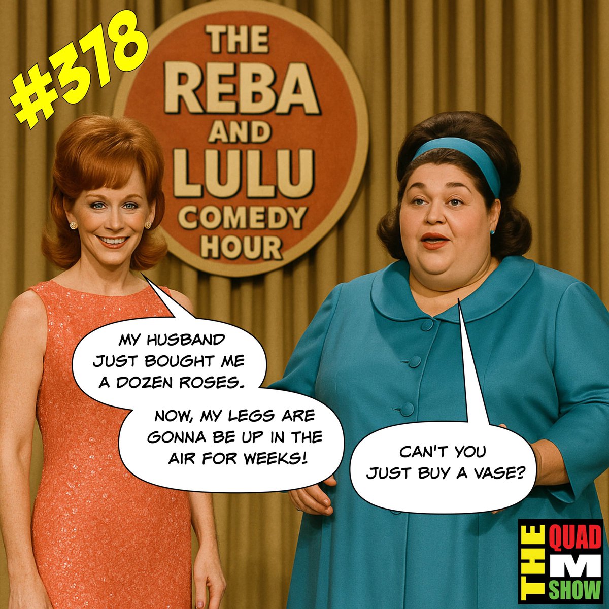 NOW AVAILABLE for streaming or download - THE QUAD M SHOW Episode 378 quadmproductions.com/thequadmshow #podcast #comedy #varietyshow #bradwilliams #washingtonsummercon #storytime #podcasting