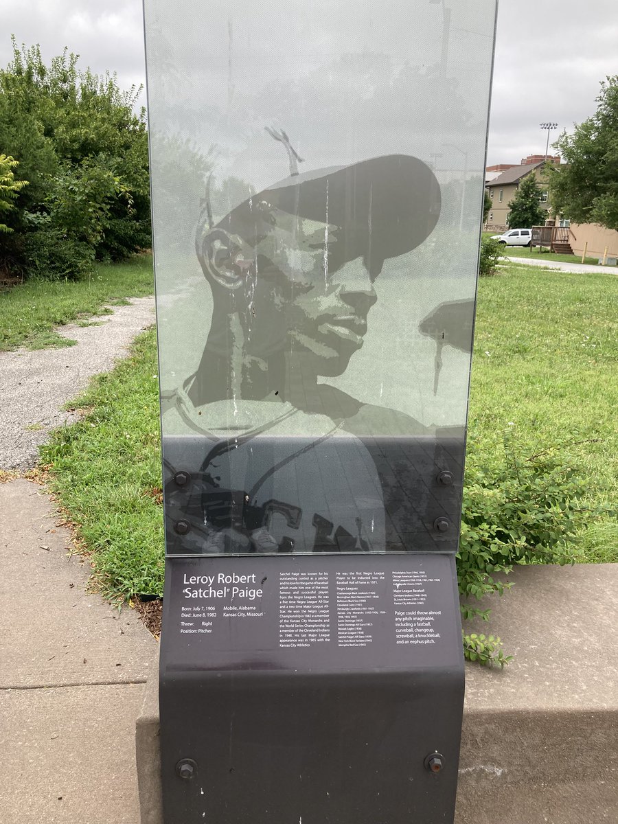 Rob Brown (@rbb_brown) on Twitter photo On our way out of Kansas City today, stopped at a landmark site. At this corner, the longest game in NFL history was played (Chiefs-Dolphins, Christmas ‘71) and Satchel Paige made batters look foolish.
(Photos courtesy my guy <a href="/FightingZebra1/">"Coach" Pete Smith</a>) On our way out of Kansas City today, stopped at a landmark site. At this corner, the longest game in NFL history was played (Chiefs-Dolphins, Christmas ‘71) and Satchel Paige made batters look foolish.
(Photos courtesy my guy <a href="/FightingZebra1/">"Coach" Pete Smith</a>)
