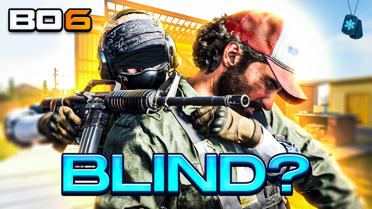 ๐
๐โ๏ธ๐๐๐๐ (@whosfrostii) on Twitter photo New Frostii CoD video LIVE NOW!!!
"Beating Black Ops 6 BLIND?!?"
Check out our new challenge video where we attempt to Play BO6 with NO HUD (trust me it's harder than it sounds)
youtu.be/0oc5ZU8pjIw
~ Bravo 6, Going Dark. Stay Frostii ~
Edited by : <a href="/KvstrSZN/">Kev - The Wheelchair Man โฟ๏ธ</a>
Thumbnail by New Frostii CoD video LIVE NOW!!!
"Beating Black Ops 6 BLIND?!?"
Check out our new challenge video where we attempt to Play BO6 with NO HUD (trust me it's harder than it sounds)
youtu.be/0oc5ZU8pjIw
~ Bravo 6, Going Dark. Stay Frostii ~
Edited by : <a href="/KvstrSZN/">Kev - The Wheelchair Man โฟ๏ธ</a>
Thumbnail by