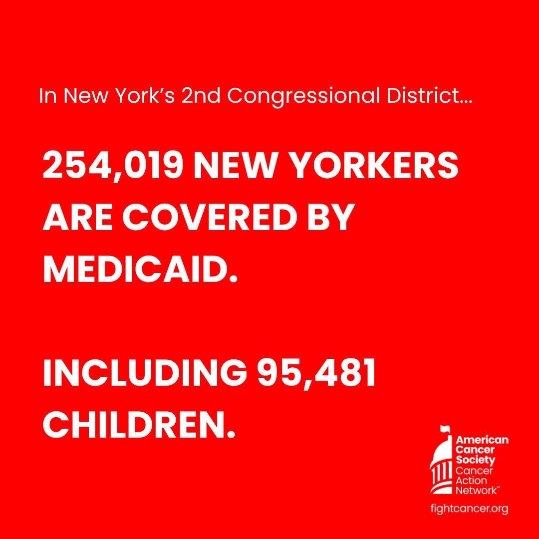ACS CAN New York (@acscan_ny) on Twitter photo The proposed cuts in the budget bill would kick nearly 11 million people off their health insurance, including cancer patients. You can't put a price on people's lives. <a href="/RepGarbarino/">Rep. Andrew Garbarino</a>, can I count on you to vote NO? #ProtectAffordableCare #ProtectMedicaid The proposed cuts in the budget bill would kick nearly 11 million people off their health insurance, including cancer patients. You can't put a price on people's lives. <a href="/RepGarbarino/">Rep. Andrew Garbarino</a>, can I count on you to vote NO? #ProtectAffordableCare #ProtectMedicaid