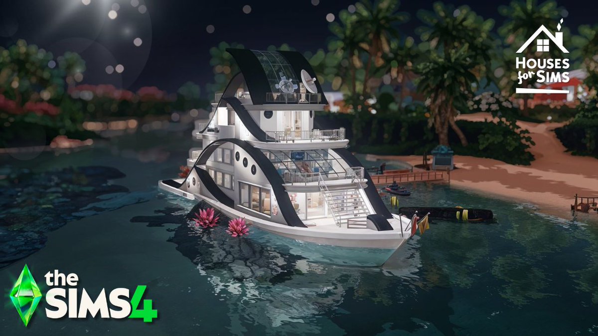 HousesForSimsC1's tweet image. How about sailing around Sulani's seas in this sleek yacht?! No CC. Download link and Gallery ID
@YouTube👉youtu.be/0R2TEsKNi9U
#housesforsims #sims4 #thesims #showusyourbuilds #thesims4 #sims4build
@TheSims @SimsBrasileiros @SimsLatinos
