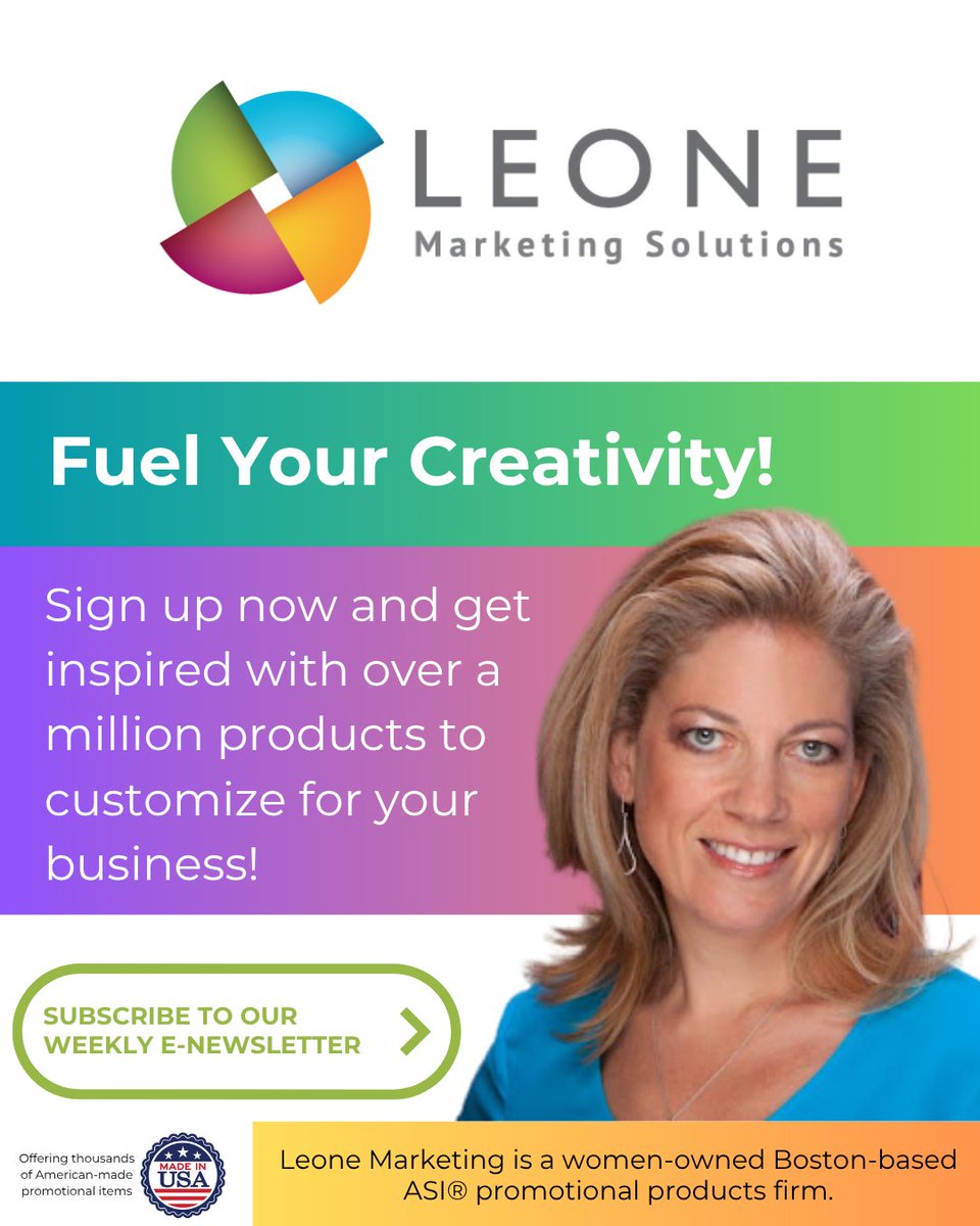 Boost your creativity and your brand!​

Subscribe to our e-newsletter for tips, trends, and top product picks — everything you 
need to stand out.​

📩 Tap the link to join today! 

leonemarketing.com/#:~:text=Trend…

#BrandingMadeEasy