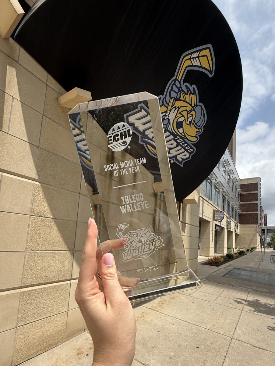 Thank you to the <a href="/ECHL/">ECHL</a> for naming us the Social Media Team of the Year, and to all of YOU for following along this season! 

We couldn't have achieved this without your support and we can't wait to bring you more great content next season 🤳