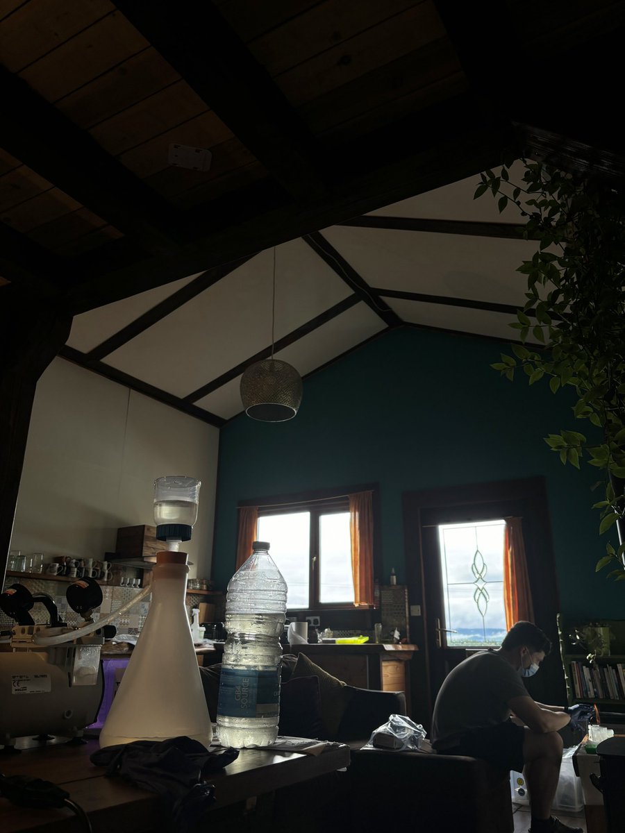 Kicking off Year 2 of our long summer field trips this week. Rough weather, but first samples are in! ✅

#freshwater #eDNA