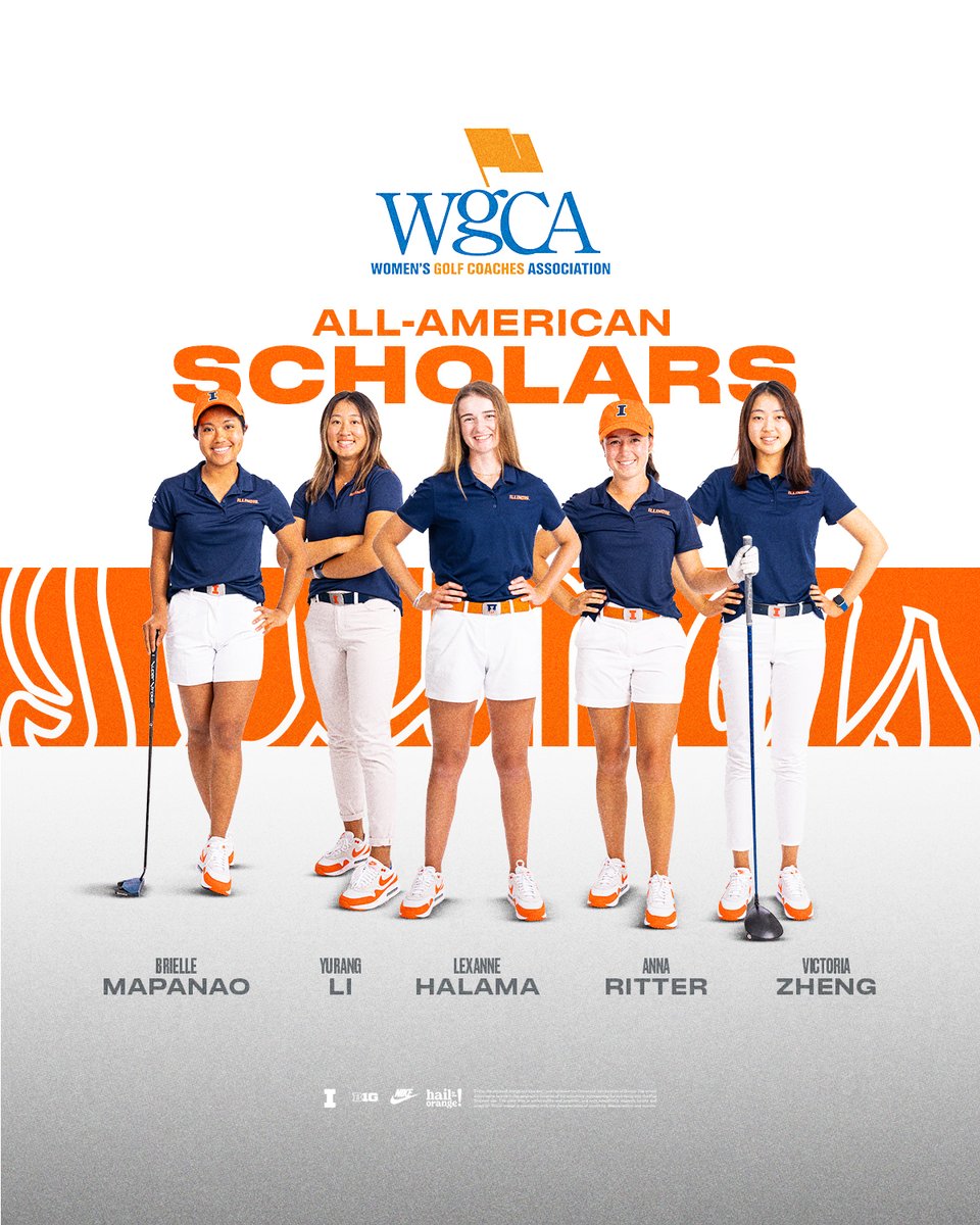 Congrats to our 5️⃣ WGCA All-American Scholars!