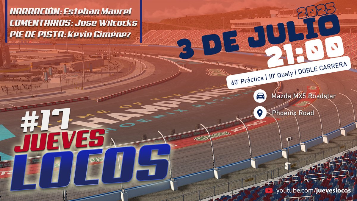 Primer jueves loco de Julio, os esperamos

📷Nuestro discord discord.gg/2kZsj3FuPg
📷TikTok tiktok.com/@jueveslocos