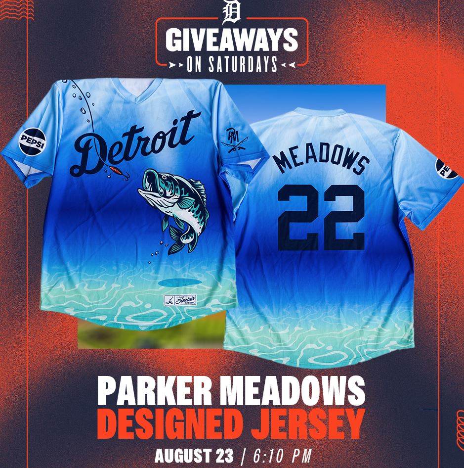 FuncleJay's tweet image. So much for my prediction of a sleeveless #19 jersey.
A Will Vest Vest, if you will.
But this looks fun!
@tigers #RepDetroit