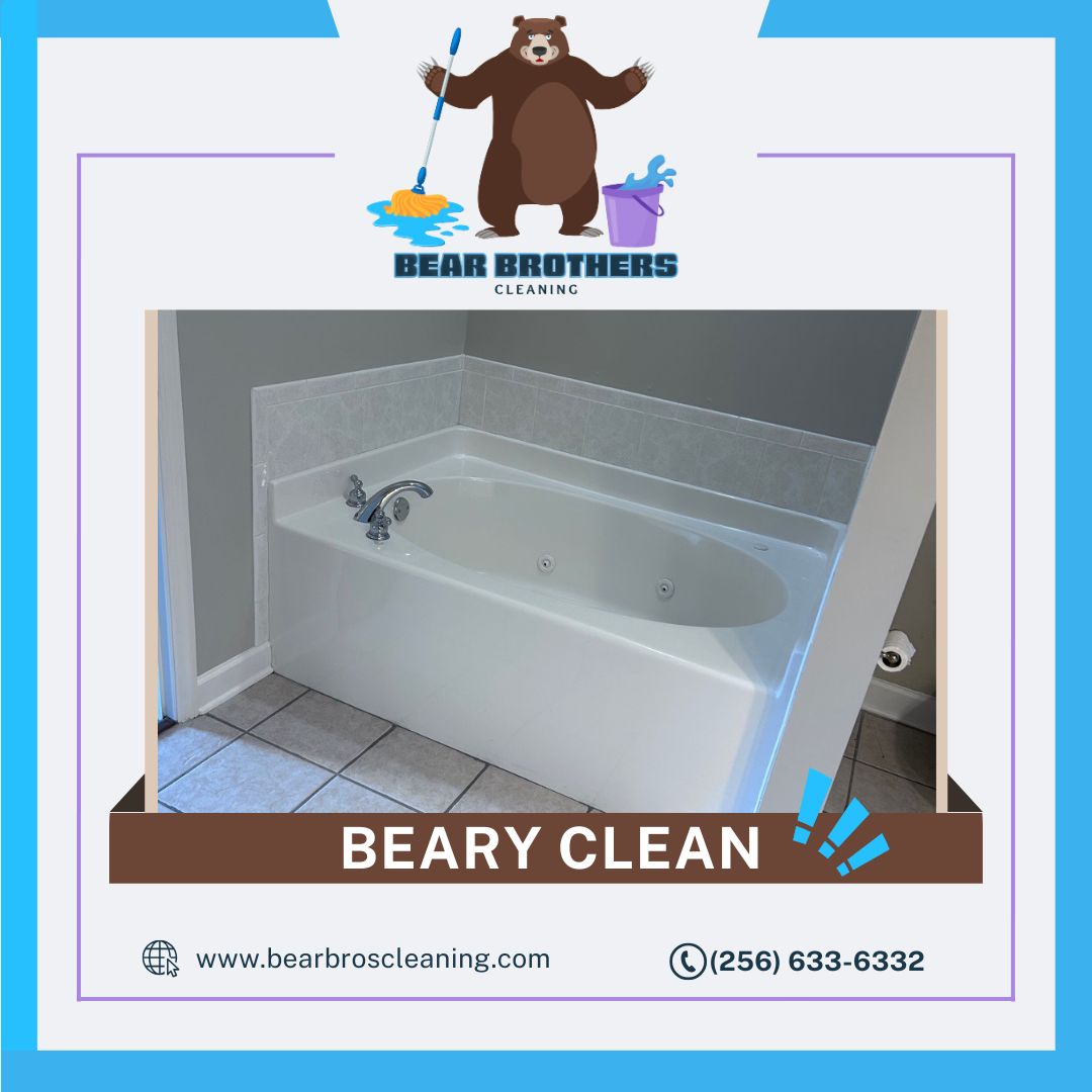 bearbroscleans's tweet photo. 🛁 Tired of scrubbing that tub with no results? Let Bear Brothers Cleaning bring back the sparkle! Soap scum, hard water stains, and grime don’t stand a chance against our professional deep-cleaning service.
📍Serving Huntsville and surrounding areas
📞 Call 256-633-6332 or visit https://t.co/qZEEbBIQVM