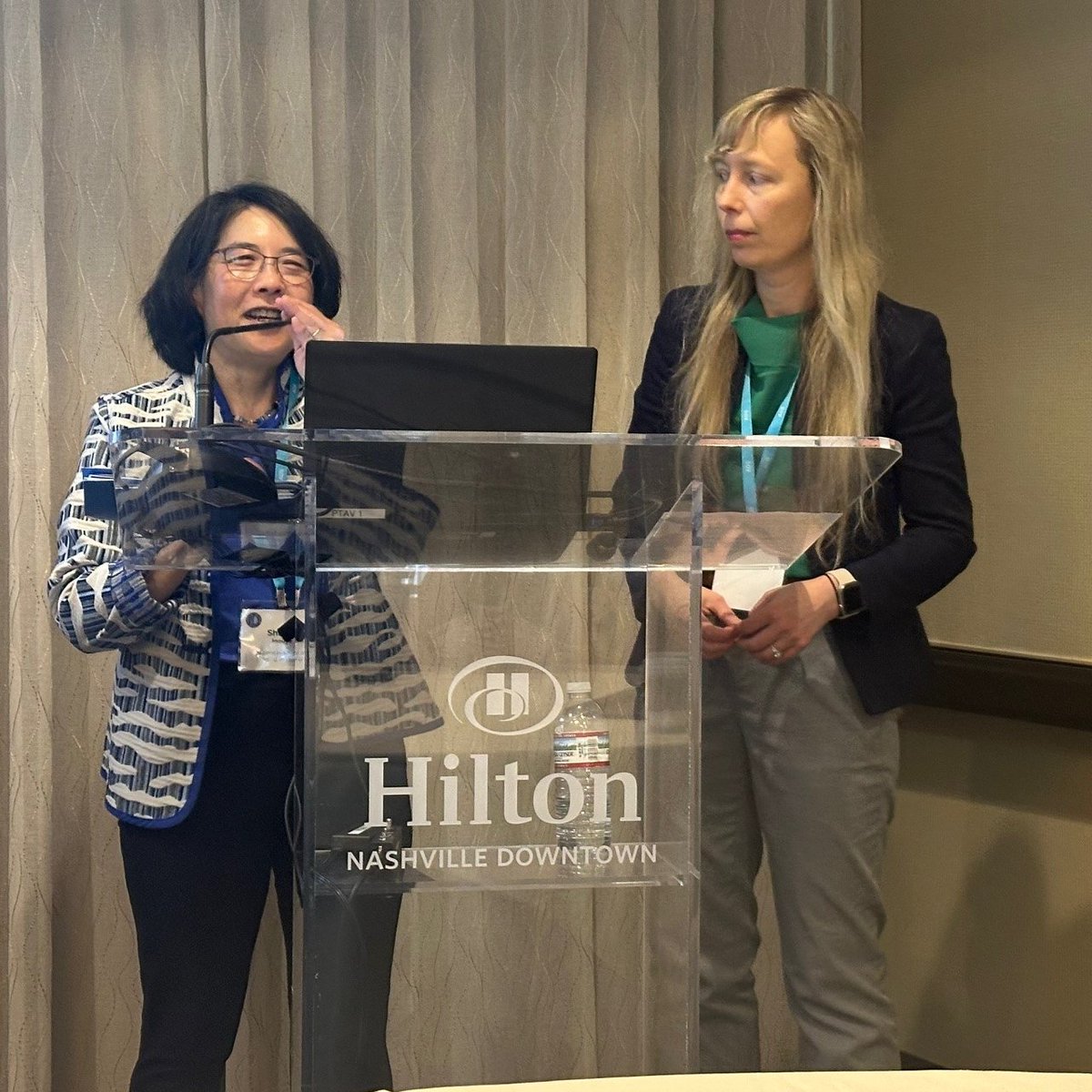 NIDUS Delirium Network (@nidus_delirium) on Twitter photo Drs. <a href="/sharon_inouye/">Sharon Inouye, MD</a> and Sara Lahue introduce the annual <a href="/NIDUS_Delirium/">NIDUS Delirium Network</a> session at the 2025 ADS meeting.
#delirium #ADS25NASH Drs. <a href="/sharon_inouye/">Sharon Inouye, MD</a> and Sara Lahue introduce the annual <a href="/NIDUS_Delirium/">NIDUS Delirium Network</a> session at the 2025 ADS meeting.
#delirium #ADS25NASH