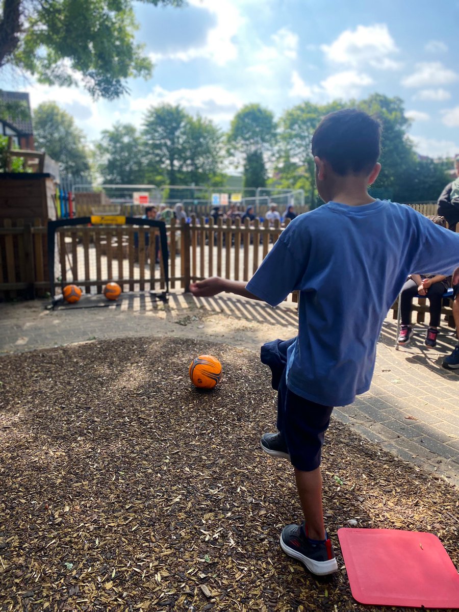 MissKingTindal's tweet photo. 🏅 Reception had an action packed #TindalSportsDay2025 🏅 

🐻 From rescuing the bear to speeding around the race track, we sure set out to test our young athletes! 🚴 

@arktindal #TeamTindal @TindalBunney @ArkSchoolsSport https://t.co/4ep43tpKzl