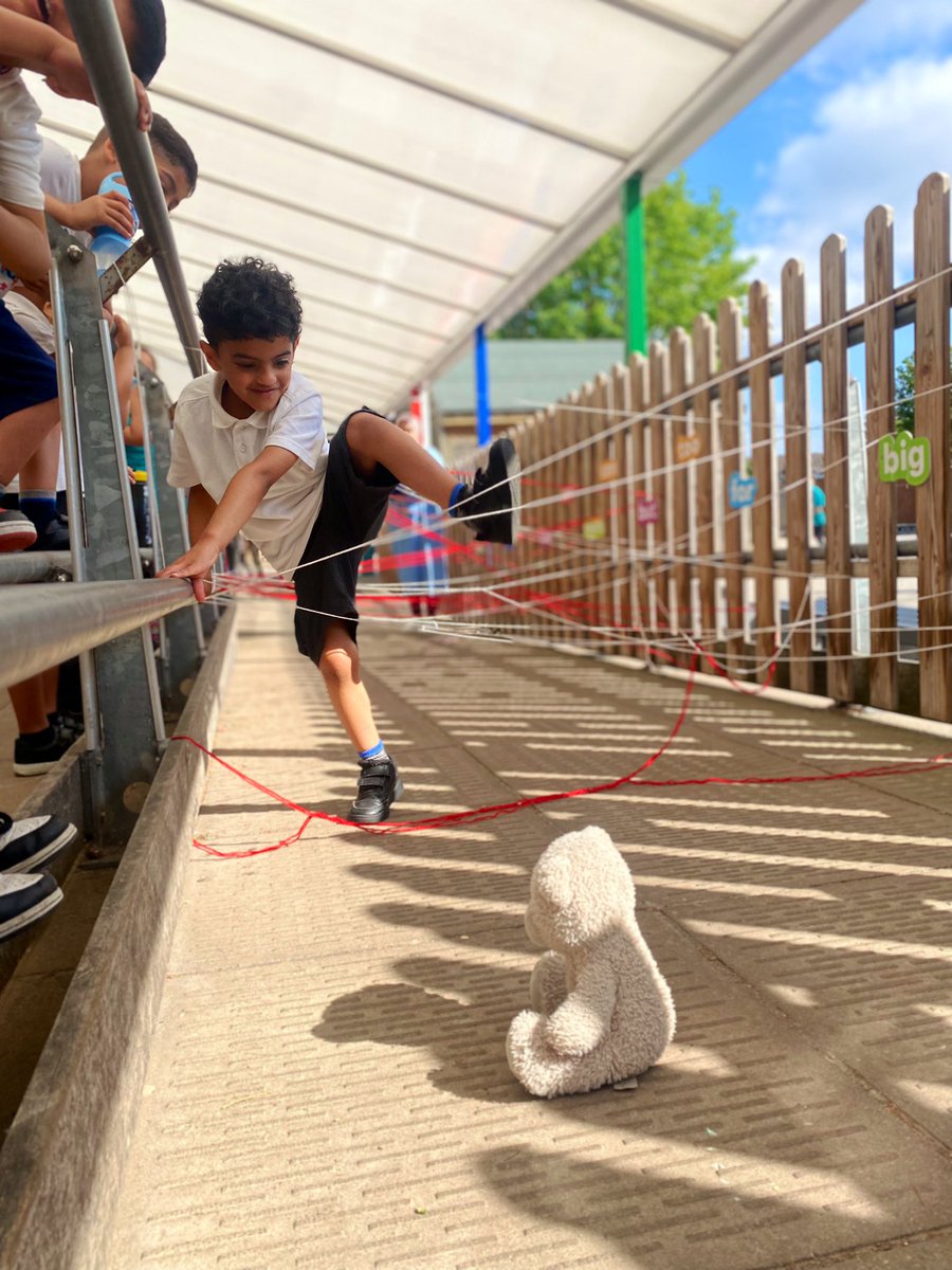 MissKingTindal's tweet photo. 🏅 Reception had an action packed #TindalSportsDay2025 🏅 

🐻 From rescuing the bear to speeding around the race track, we sure set out to test our young athletes! 🚴 

@arktindal #TeamTindal @TindalBunney @ArkSchoolsSport https://t.co/4ep43tpKzl