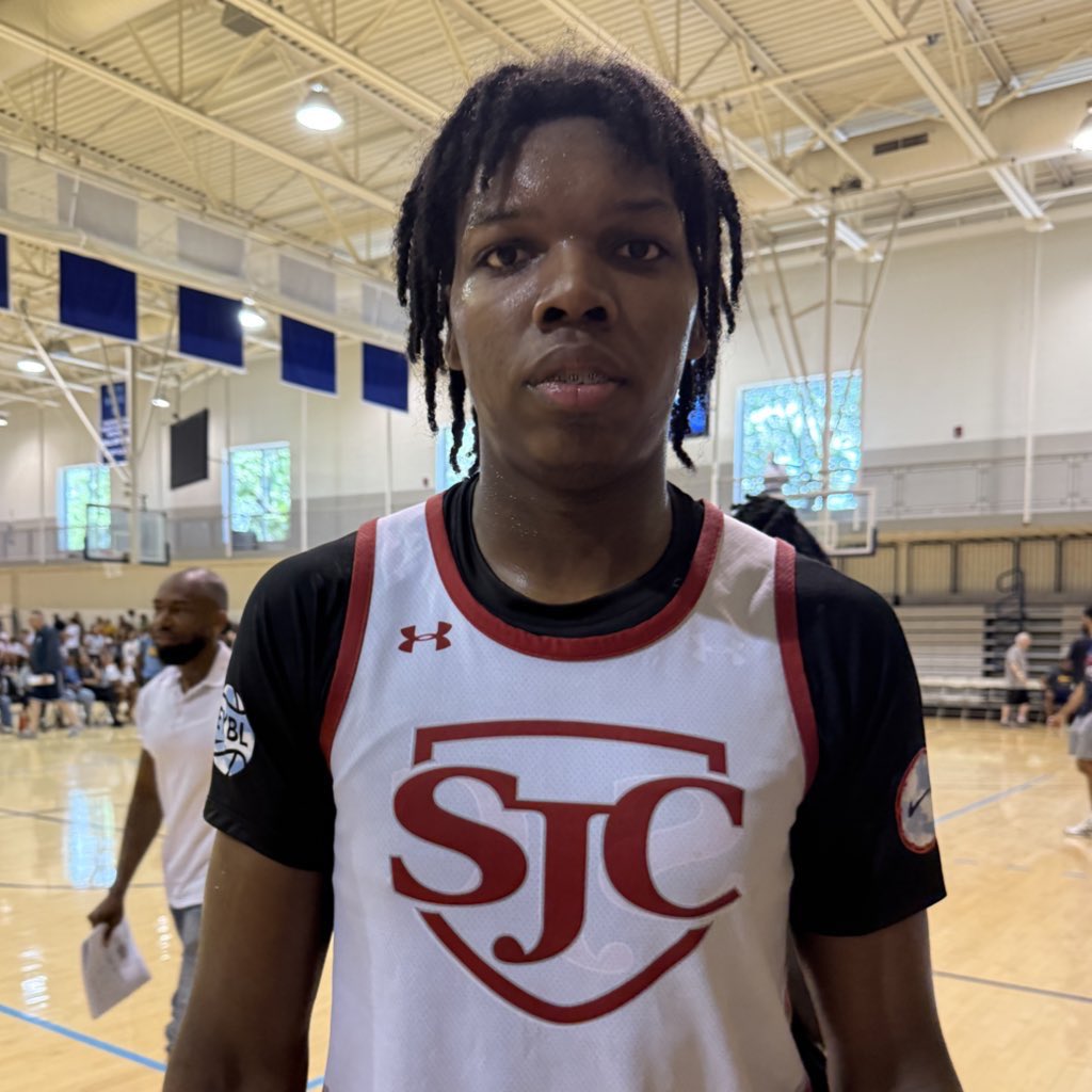 Ben Magnotta (@ben_magnotta) on Twitter photo 📝 <a href="/hooplove215/">CityofBasketballLove</a> SUNDAY STANDOUT @ Philly Live II
2026 6’6” PF Zyion Chase, St. John’s College (D.C.)
Chase delivered a dominant double-double with 15 pts, 15 reb, 3 ast, 2 stl, and a block in a 63-49 win over Roman Catholic. The rising senior stayed active in the paint, cleaned 📝 <a href="/hooplove215/">CityofBasketballLove</a> SUNDAY STANDOUT @ Philly Live II
2026 6’6” PF Zyion Chase, St. John’s College (D.C.)
Chase delivered a dominant double-double with 15 pts, 15 reb, 3 ast, 2 stl, and a block in a 63-49 win over Roman Catholic. The rising senior stayed active in the paint, cleaned