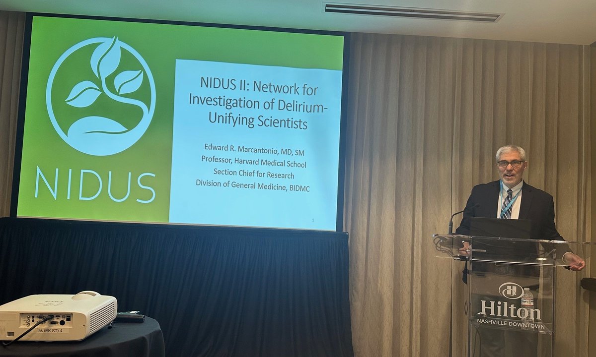 NIDUS Delirium Network (@nidus_delirium) on Twitter photo Dr. Ed Marcantonio highlights the many accomplishments of the four <a href="/NIDUS_Delirium/">NIDUS Delirium Network</a> cores over the past year at #ADS25NASH.
#delirium Dr. Ed Marcantonio highlights the many accomplishments of the four <a href="/NIDUS_Delirium/">NIDUS Delirium Network</a> cores over the past year at #ADS25NASH.
#delirium