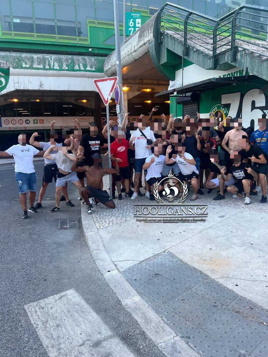 29.06.2025🇵🇹 Sporting - Benfica (futsal), Info Benfica: NN boys before the futsal game and before the JL members running, click for more here: hooligans.cz/2025/06/29/spo…