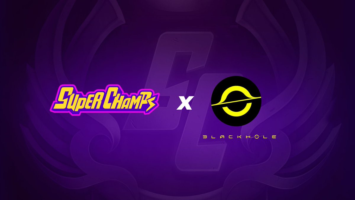 Super Champs (@superchampshq) on Twitter photo We're excited to announce our partnership with <a href="/BlackholeDex/">Blackhole</a>, a next-gen decentralized exchange from <a href="/SuperVerse/">SuperVerse</a> co-founded by <a href="/ZssBecker/">Alex Becker 🍊🏆🥇</a> and <a href="/elliotrades/">EllioTrades</a>.
Built for gaming and frontier tech, Blackhole shares the same vision we're bringing to life with $CHAMP.
Stay tuned. ⚡️ We're excited to announce our partnership with <a href="/BlackholeDex/">Blackhole</a>, a next-gen decentralized exchange from <a href="/SuperVerse/">SuperVerse</a> co-founded by <a href="/ZssBecker/">Alex Becker 🍊🏆🥇</a> and <a href="/elliotrades/">EllioTrades</a>.
Built for gaming and frontier tech, Blackhole shares the same vision we're bringing to life with $CHAMP.
Stay tuned. ⚡️