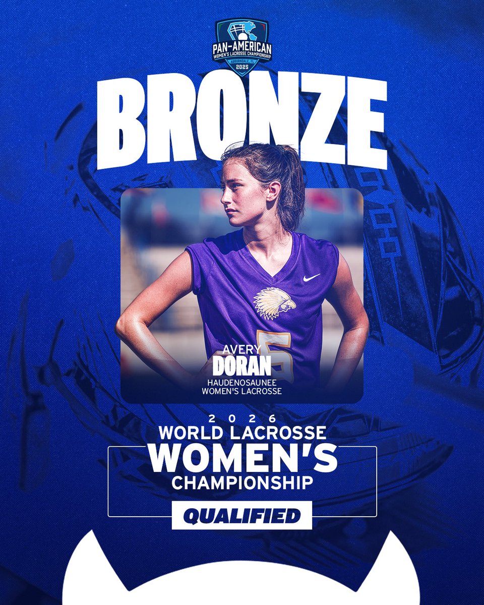 Duke Women's Lacrosse (@dukewlax) on Twitter photo TICKET PUNCHED 😈👊🎟️
Avery Doran and <a href="/HAU_Nationals/">Haudenosaunee Nationals Lacrosse</a> erase a five goal halftime deficit in the bronze medal game to clinch a spot in the 2026 @worldlacrosse Women’s Championship in Japan!
#GoDuke #PAWLC25 TICKET PUNCHED 😈👊🎟️
Avery Doran and <a href="/HAU_Nationals/">Haudenosaunee Nationals Lacrosse</a> erase a five goal halftime deficit in the bronze medal game to clinch a spot in the 2026 @worldlacrosse Women’s Championship in Japan!
#GoDuke #PAWLC25