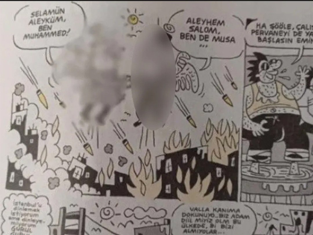 Dini değerlerimize saldırı asla özgürlük olamaz.Gazetecilik adı altında yapılan provokasyonlarla toplumda kutuplaşmayı körükleyenlere karşı uyanık olmalıyız. Gençlerimizi ve çocuklarımızı bu kirli zihniyetin etkisinden korumak hepimizin görevi!

#DeğerlerimizeSahipÇık