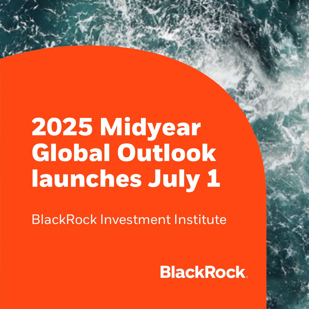 BlackRock's tweet photo. Over 100 BlackRock portfolio managers and investment executives gathered in London last month to discuss what the next six months could hold for investors and where they see opportunities. 

Those discussions culminate in our 2025 Midyear Outlook, which will be released tomorrow. https://t.co/44D3bu9k1g