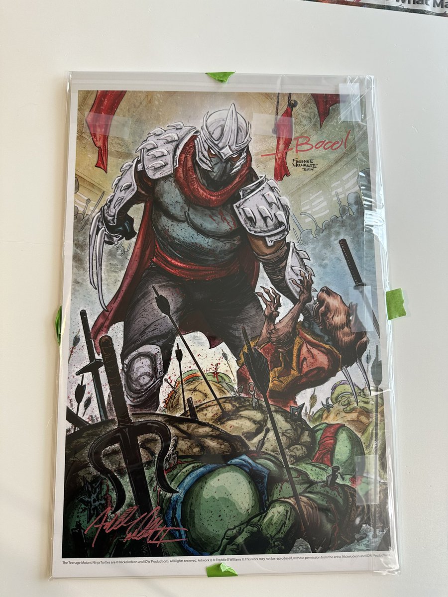 Nicole Thorn (@nicolethorn) on Twitter photo I just got my RLM order from <a href="/Freddieart/">Freddie Williams II</a> and I don’t think he could have picked a more perfect bonus to throw in for me in particular than this. This is getting framed IMMEDIATELY oh my god I just got my RLM order from <a href="/Freddieart/">Freddie Williams II</a> and I don’t think he could have picked a more perfect bonus to throw in for me in particular than this. This is getting framed IMMEDIATELY oh my god