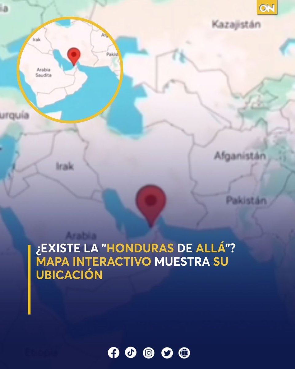 canal11hn's tweet image. 🌍 Un video ha encendido la curiosidad en redes: ¿hay otro lugar llamado Honduras? 

Mira el mapa interactivo aquí👉 oncenoticias.hn/tendencias/vir…

#Honduras #Mapainteractivo