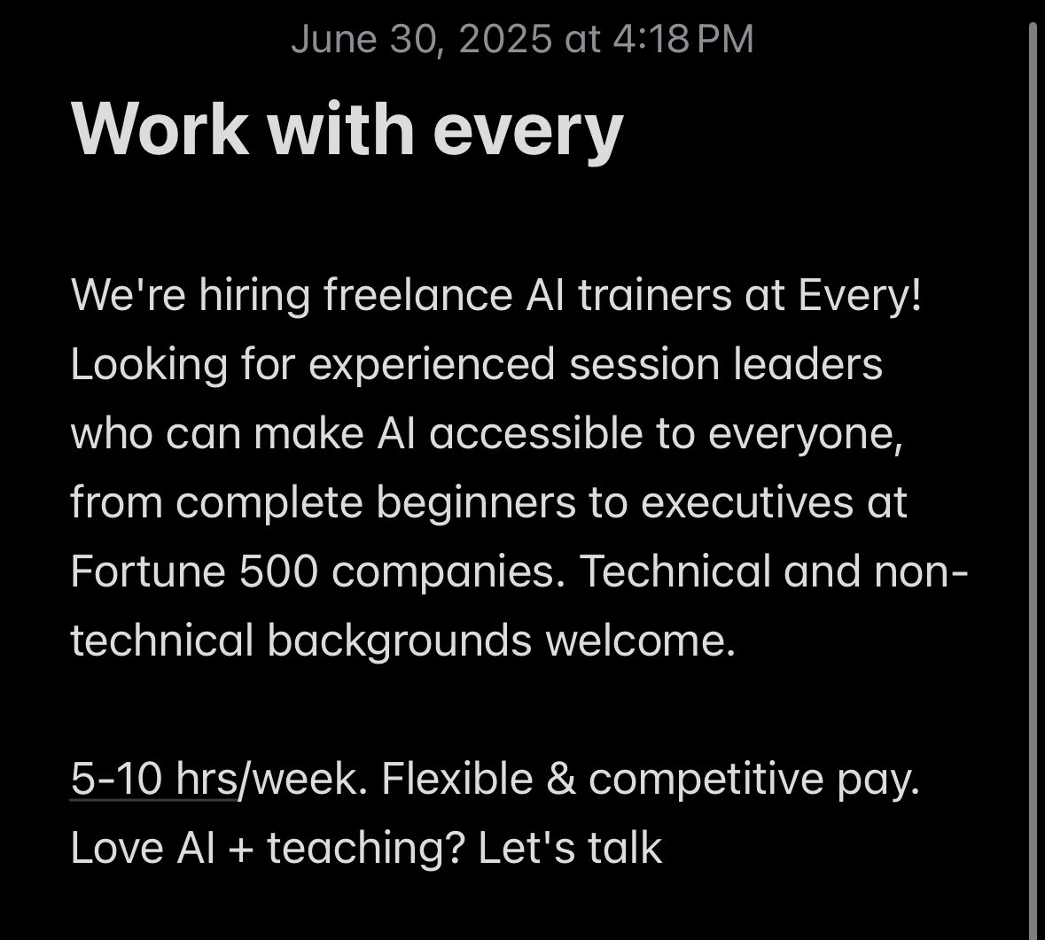 Dan Shipper 📧 tweet media