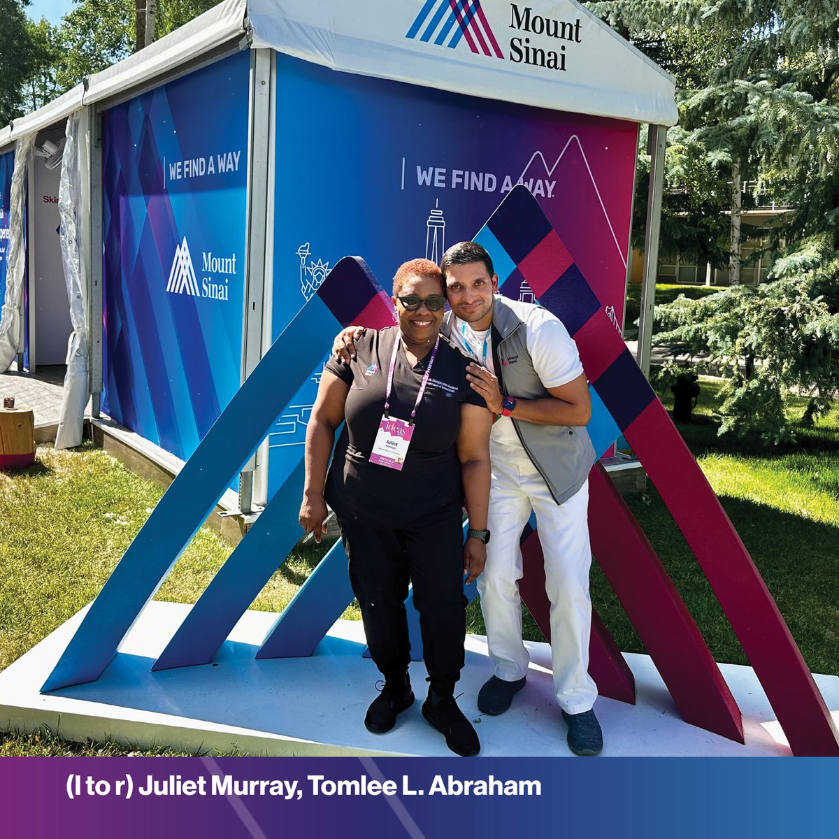 MSHSDerm's tweet image. Our team is happy to support the dermatologists providing complimentary Skin Cancer Screenings at The Mount Sinai Health Experience at #AspenIdeas
Details: bit.ly/46gzDwa  @EmmaGuttman #WeFindaWay #SkinCancerPrevention #Health #Wellness