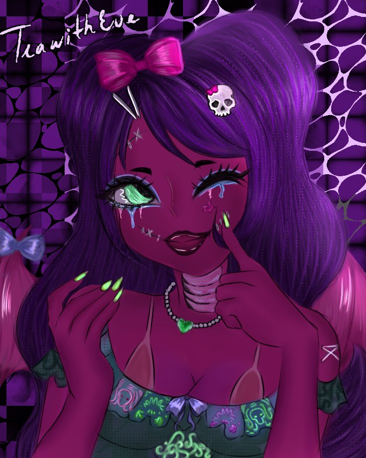 Evelina (@teawitheve) on Twitter photo Drawing of skella 💕
She's so gorgeous I had such an amazing time drawing a diva like her <3
#MonsterVerze
<a href="/MonsterVerzze/">MonsterVerze ╱ ཐི💜ཋྀ</a> Drawing of skella 💕
She's so gorgeous I had such an amazing time drawing a diva like her <3
#MonsterVerze
<a href="/MonsterVerzze/">MonsterVerze ╱ ཐི💜ཋྀ</a>