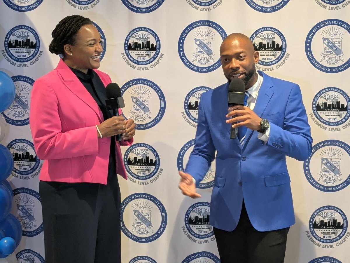 FentriceForFL's tweet image. I had such a lovely time delivering the keynote address in Orlando last week to the Brothers of Phi Beta Sigma Fraternity, Incorporated, and to my colleagues from across Central Florida!
The Getting in Good Trouble/Stanley T. Muller Scholarship Luncheon is a powerful event that…