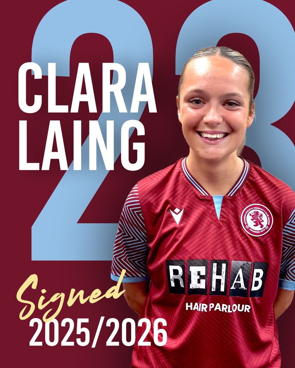 Dryburgh Athletic Women (@dryburghathw) on Twitter photo ๐ ๐ช๐๐๐๐ ๐บ๐๐๐๐ ๐จ๐๐๐๐!
We are thrilled to confirm the re-signing of Clara Laing for the 2025/26 <a href="/SWFChampionship/">Barclays Scottish Women's Championship</a> season!
Clara was a key player last season recording 14 goals and assists, which earned her the clubโs YPOTY award ๐
#BackTheBurgh ๐ ๐ช๐๐๐๐ ๐บ๐๐๐๐ ๐จ๐๐๐๐!
We are thrilled to confirm the re-signing of Clara Laing for the 2025/26 <a href="/SWFChampionship/">Barclays Scottish Women's Championship</a> season!
Clara was a key player last season recording 14 goals and assists, which earned her the clubโs YPOTY award ๐
#BackTheBurgh