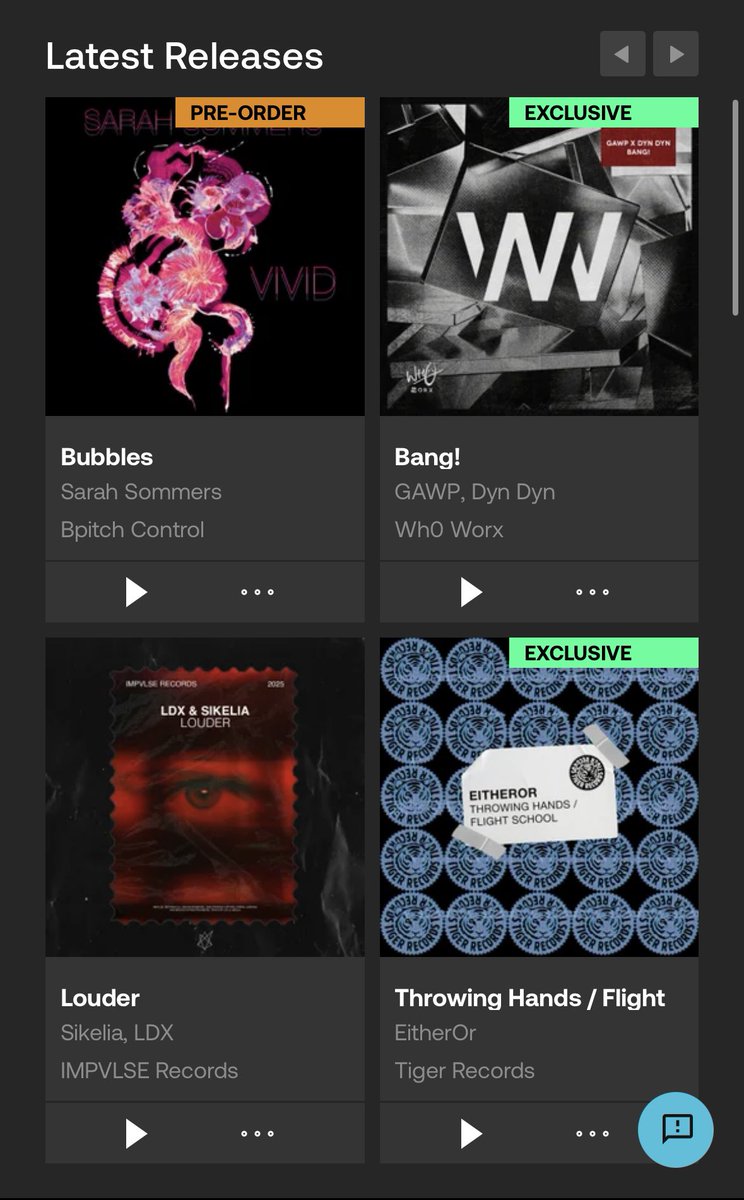 EitherOrMUS1C's tweet photo. Our Throwing Hands Ep is sitting at 30 in the bass house Beatport chart 📈 https://t.co/1jg1y8B9kL