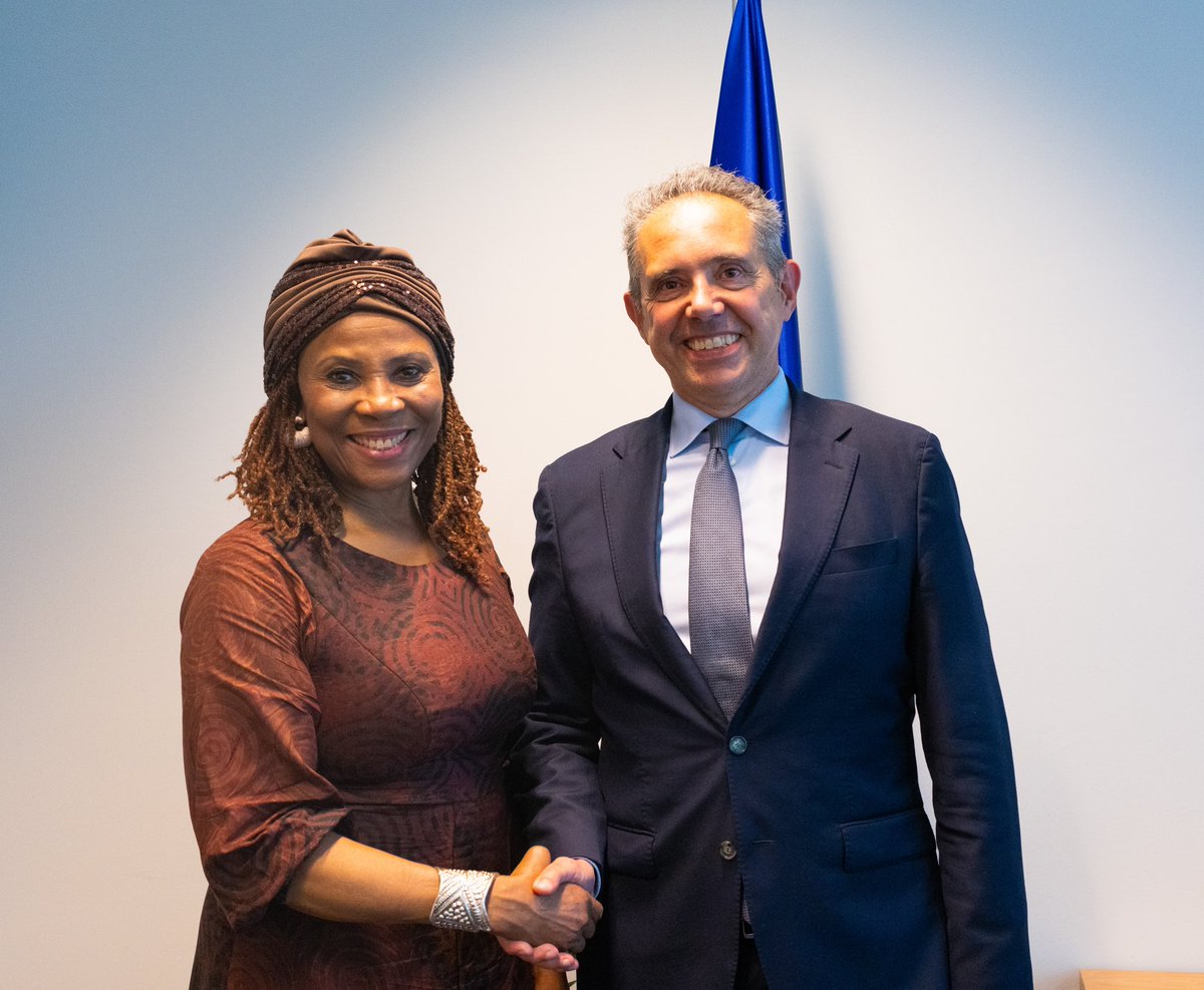 Ahunna Eziakonwa (@ahunnaeziakonwa) on Twitter photo Engaged with <a href="/JBorgstam/">Johan Borgstam</a>, #EU Special Representative for the Great Lakes, on deepening collaboration to advance peacebuilding and stabilization efforts in the region. <a href="/UNDP/">UN Development</a> remains committed to driving sustainable development for people and planet. Engaged with <a href="/JBorgstam/">Johan Borgstam</a>, #EU Special Representative for the Great Lakes, on deepening collaboration to advance peacebuilding and stabilization efforts in the region. <a href="/UNDP/">UN Development</a> remains committed to driving sustainable development for people and planet.