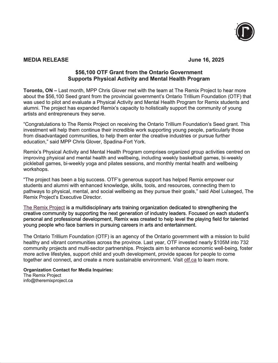 The Remix Project tweet media