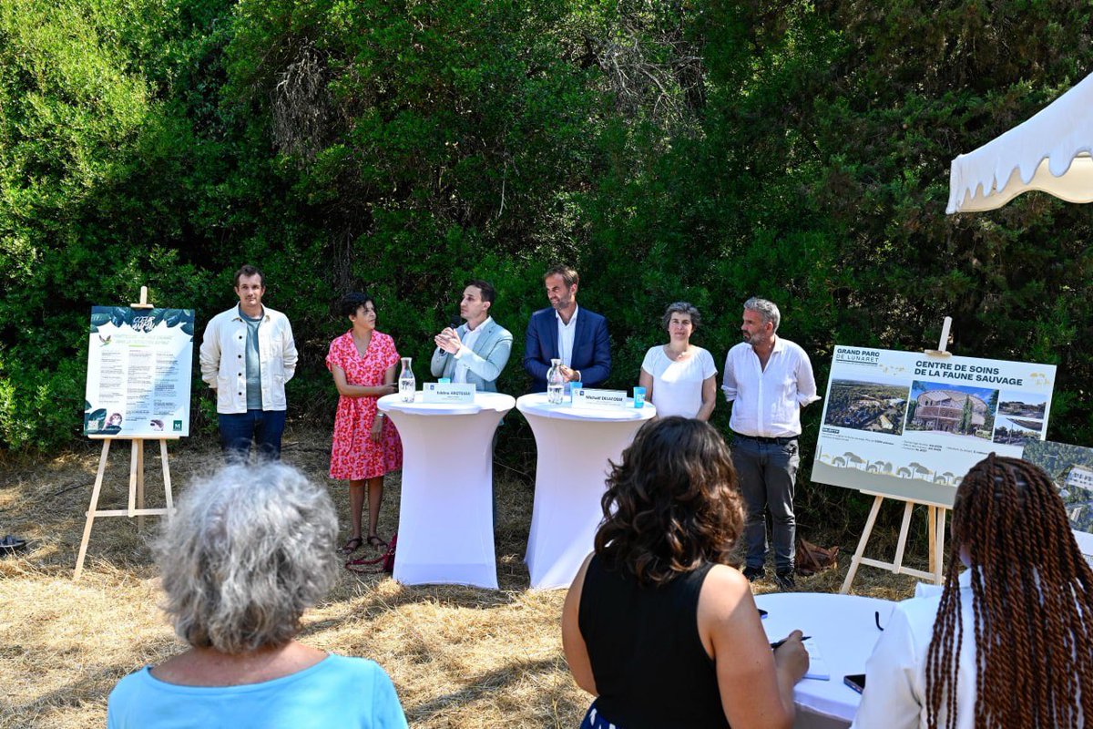 Eddine Ariztegui (@arizteguieddine) on Twitter photo A <a href="/montpellier_/">Ville de Montpellier</a> nous venons de présenter le lauréat du concours pour la création de l’hôpital faune sauvage et d’inaugurer le centre Darwin au Lunaret qui va aussi bientôt accueillir un refuge en plus de l’hôpital et des locaux octroyés à <a href="/ReptilesSos/">Sos Reptiles</a> A <a href="/montpellier_/">Ville de Montpellier</a> nous venons de présenter le lauréat du concours pour la création de l’hôpital faune sauvage et d’inaugurer le centre Darwin au Lunaret qui va aussi bientôt accueillir un refuge en plus de l’hôpital et des locaux octroyés à <a href="/ReptilesSos/">Sos Reptiles</a>
