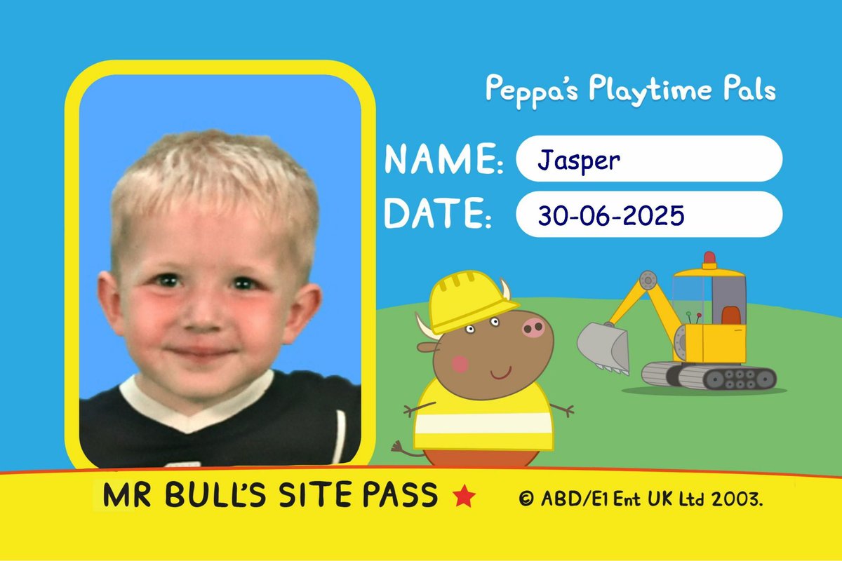 Litsa_stevens's tweet image. Happy 3rd birthday to Jasper. He’s had the best day at Peppa pig world 🥰