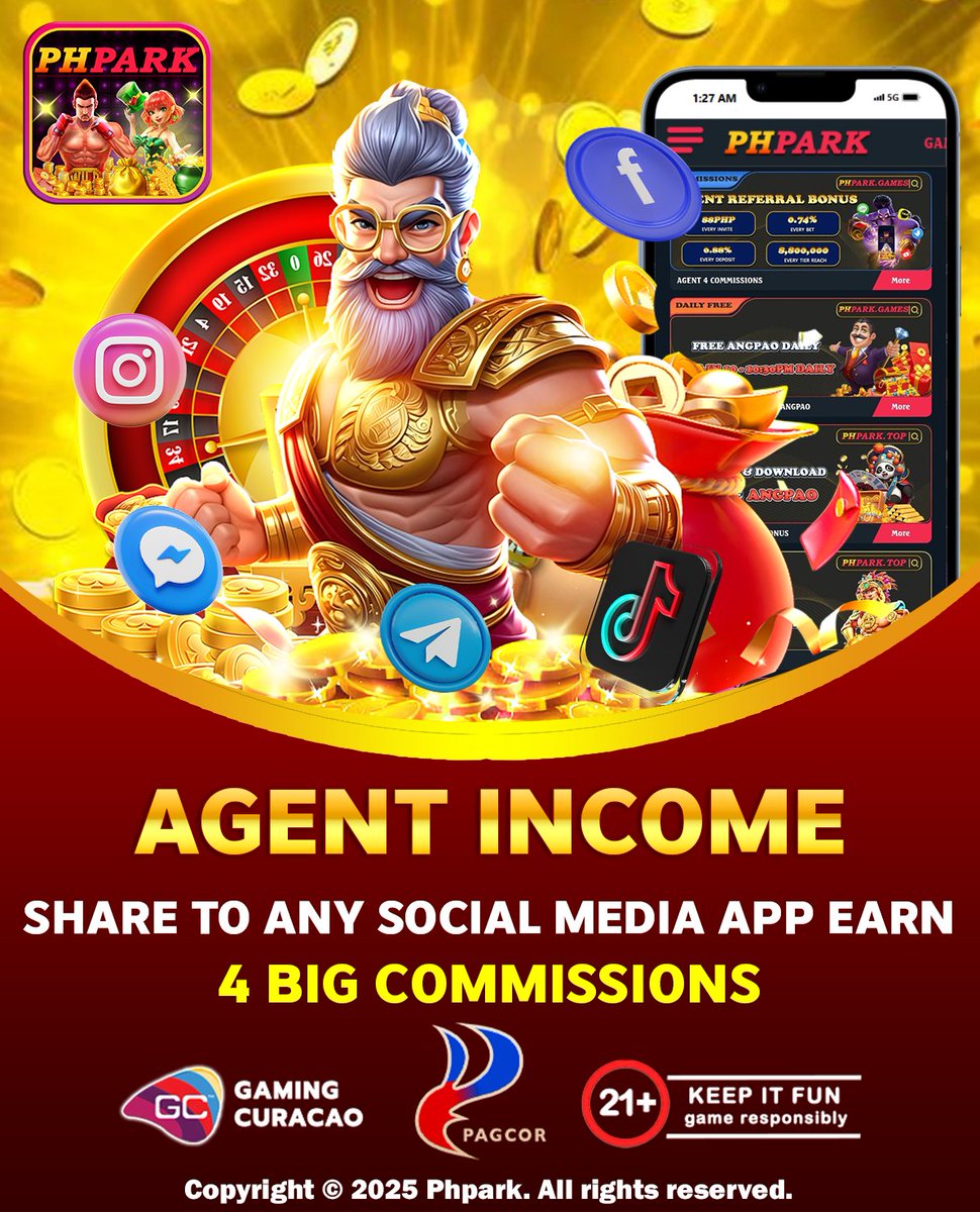Phpark_Official's tweet photo. 💸 108Php for every valid invite

💵 0.88% Reward on each downline’s deposit—regardless of the amount!

🎁 Tier Rewards: Reach more tiers and unlock up to 8,800,000Php in bonuses!

Registration Link : https://t.co/s8ggagM6KW

#phpark #phparkonlinecasino #phparkcasinogames #bonus https://t.co/0bUwVF6114