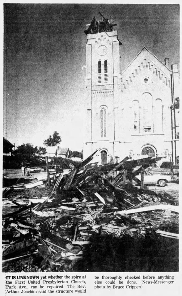 Fremont, OH F2 #Tornado – June 30, 1977! 

Of the 29 tornadoes confirmed on June 30, 1977, 12 occurred in Ohio. The Fremont event is particularly interesting due to early debate over whether it was a tornado at all.

Initially classified as a funnel cloud aloft with no visual