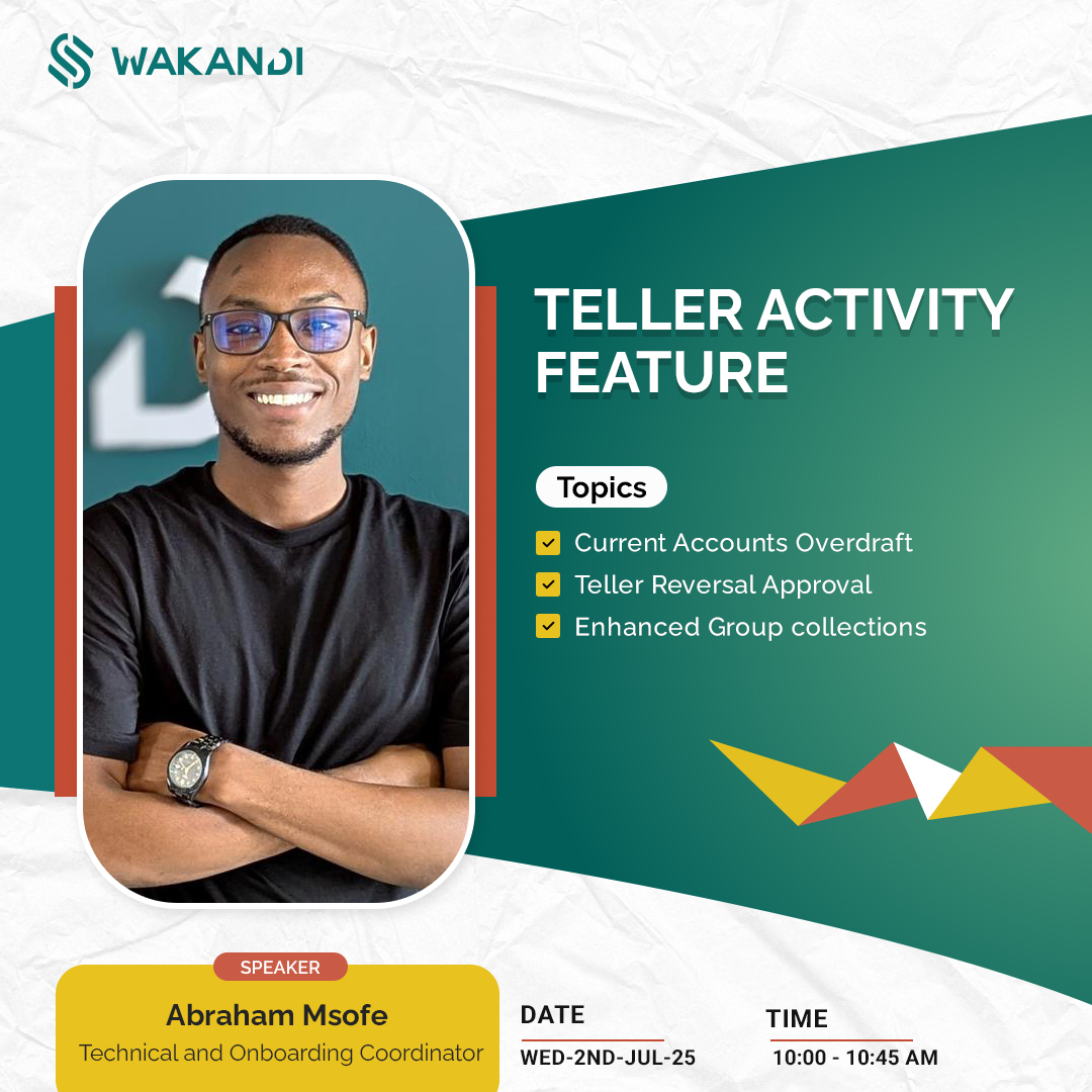Let us get equipped with knowledge on teller activity. Come join us by clickng into link or copying link to paste into any browser. hubs.la/Q03v9kHt0
We are excited to host you in our webinar. #WakandiEnergy #Teller