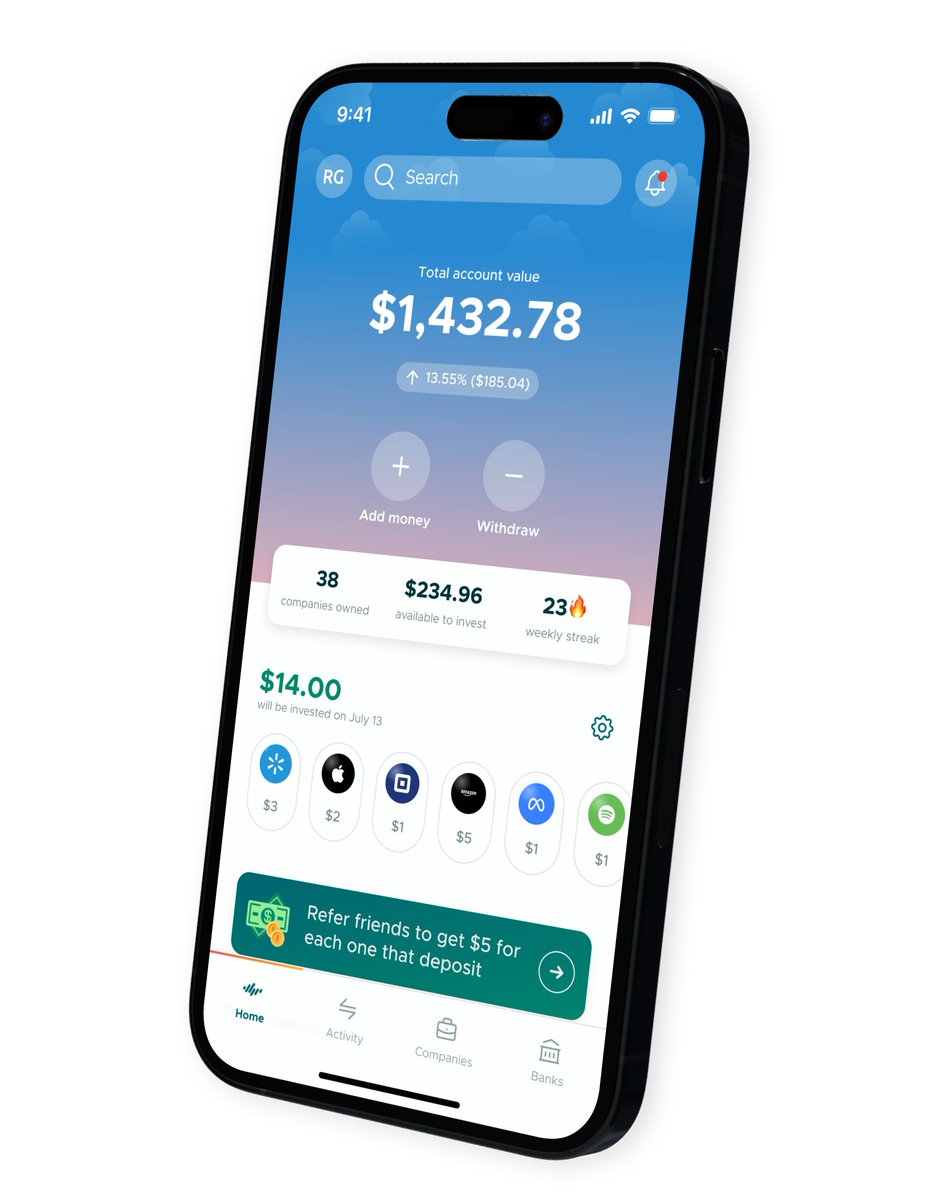 drapervc's tweet image. 86% of Americans don’t directly own any stock.
Not because they don’t care, but because investing has always felt intimidating, complex, and out of reach.
@grifinapp is changing that.
We're thrilled to be part of Grifin's $11M Series A funding round and supporting their…