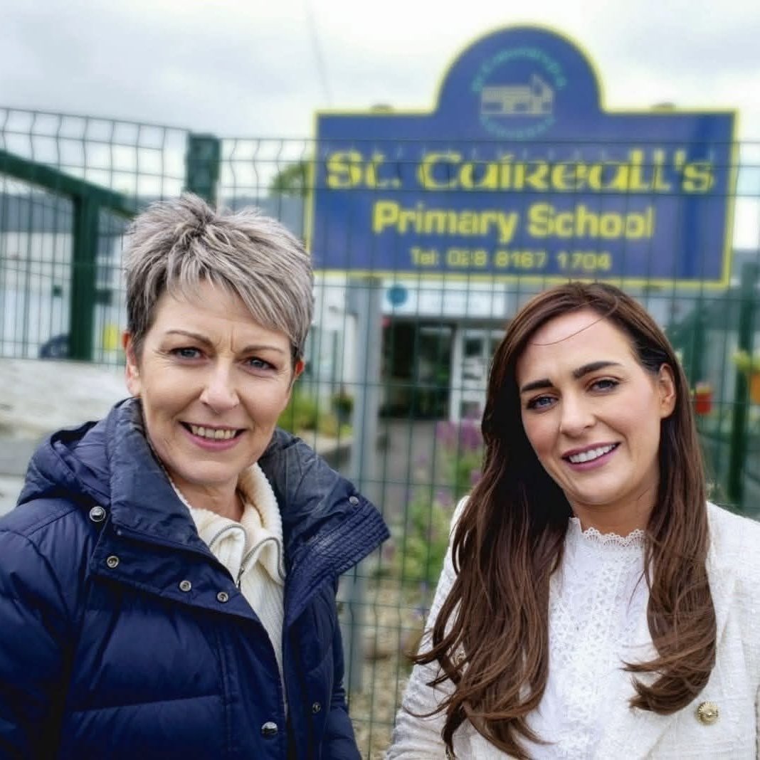 OrfhlaithBegley's tweet image. I welcome that 6 schools in West Tyrone are included in most recent roll out of 20mph zones by Minister Kimmins
- Sacred Heart PS, Tattyreagh
- Gaelscoil na gCrann
- St Caireall’s, Aghyaran
- St Eugene’s PS, Victoria Bridge
- St Mary’s PS, Ballymagorry
- Castlederg High School
