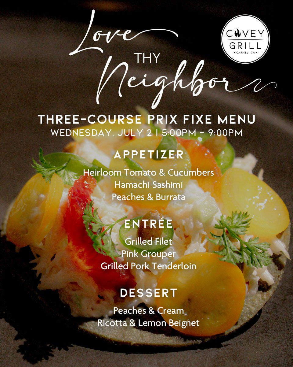 Elevate your evening with every plate