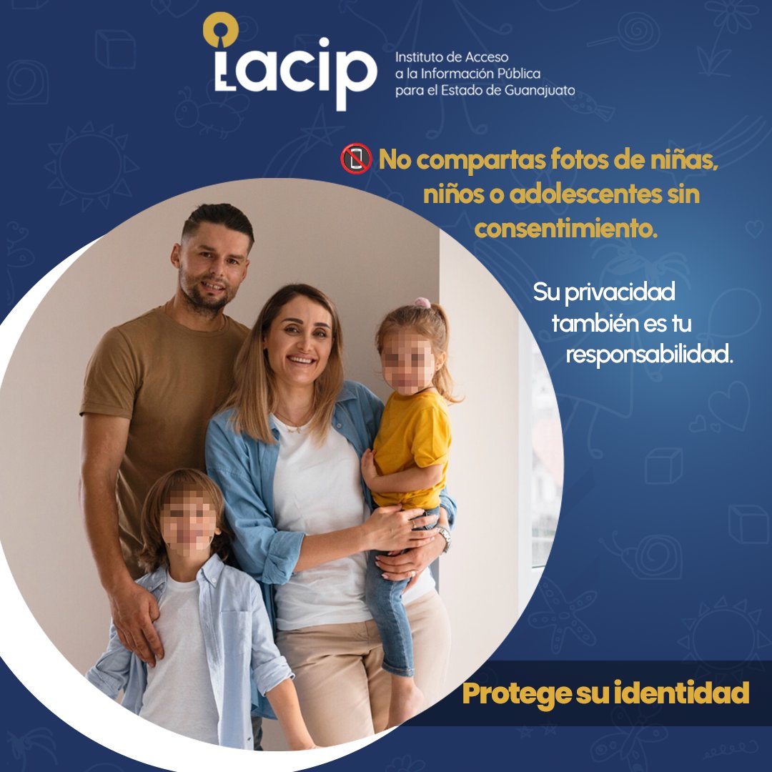 💡🔒 Tus datos y la de los pequeños debe de estar segura, IACIP te ofrece recursos y guías para cuidar tu información. Más en iacip.org.mx