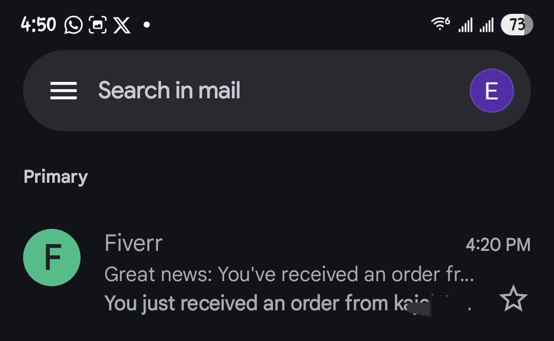 alex_machiner's tweet image. Been working on Fiverr since 2016 as a copywriter and I have made well upto 6 figures in $$ from the platform. But in 2022 everything changed with the advent of ChatGPT.

But we still dey manage to get orders once in a while. Second order gotten in the month of June.